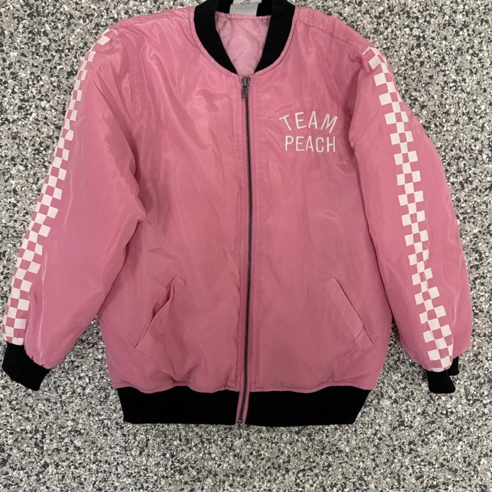 Forever 21 Princess Peach Bomber Jacket